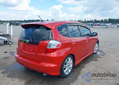 2011 Honda Fit Sport from USA, damaged, VIN JHMGE8G59BS001346